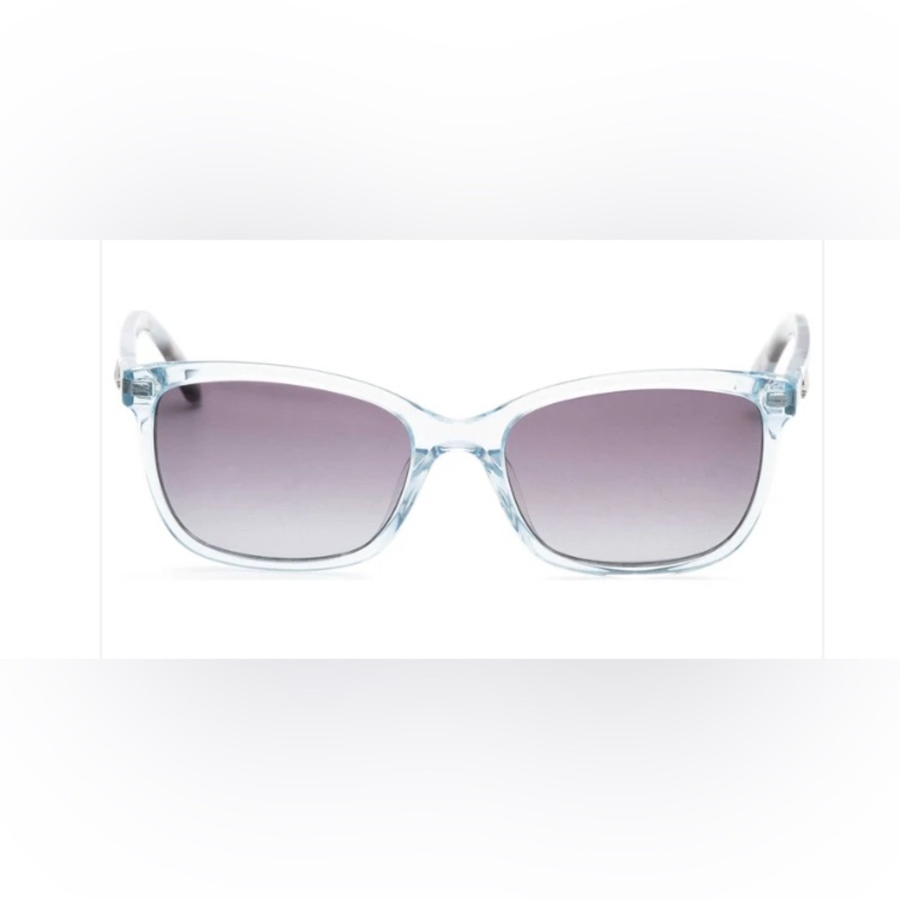 KATE SPADE Blue Frame Rectangular Sunglasses - comes w/ Light Pink Eyewear Case